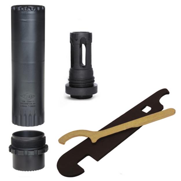 Picture of Yhm Yankee Hill Machine Turbo T3 5.56 Suppressor With Flash Hider 217528 841812101707