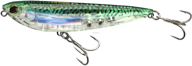 Picture of Yo-Zuri 3D Inshore Pencil Floating 1/2Oz 4" 0 FT #4 Hooks Green Mackerel