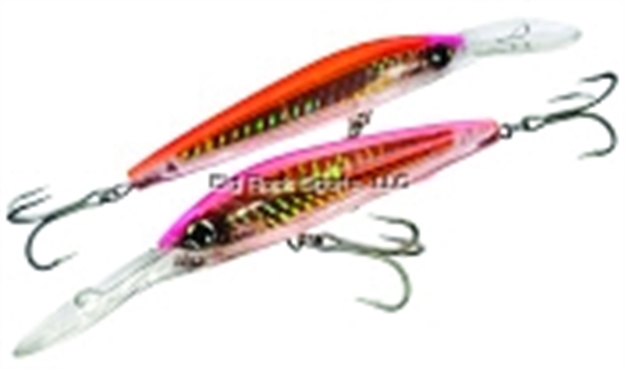Picture of Yo-Zuri 3D Magnum DD Deep Diving Lure, 7", 3 1/8 Oz, Pink & Orange, Floating