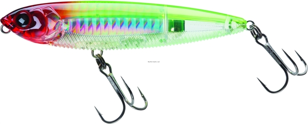 Picture of Yo-Zuri 3Db Pencil Rattle Topwater Lure, 4", 3/8 Oz, Prism Clown, Floating