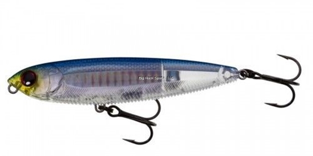Picture of Yo-Zuri 3Db Pencil Rattle Topwater Lure, 4", 3/8 Oz, Prism Silver Blue, Floating