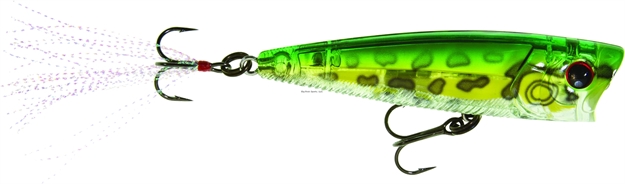 Picture of Yo-Zuri 3Db Popper, 3", 3/8 Oz, Prism Frog, Floating R1101PF