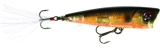 Picture of Yo-Zuri 3Db Popper, 3", 3/8 Oz, Prism Gold Black, Floating R1101PGBL