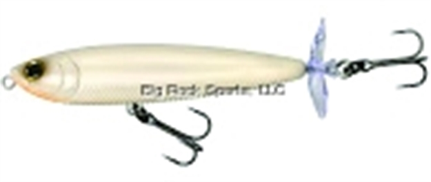 Picture of Yo-Zuri 3Db Prop Topwater Lure W/Rattles And Tail Prop, 3 1/2", 7/16 Oz, Bone, Floating