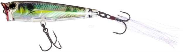 Picture of Yo-Zuri 3Dr Popper, Floating, 2-5/8", 1/4 Oz, 0 Ft, #8 Hook, Real Gizzard Shad
