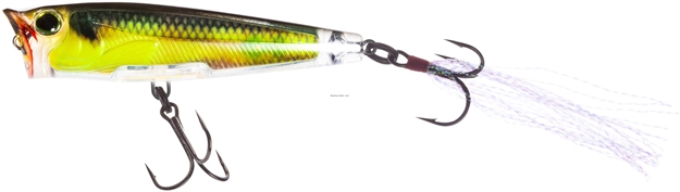 Picture of Yo-Zuri 3Dr Popper, Floating, 2-5/8", 1/4 Oz, 0 Ft, #8 Hook, Real Golden Shiner