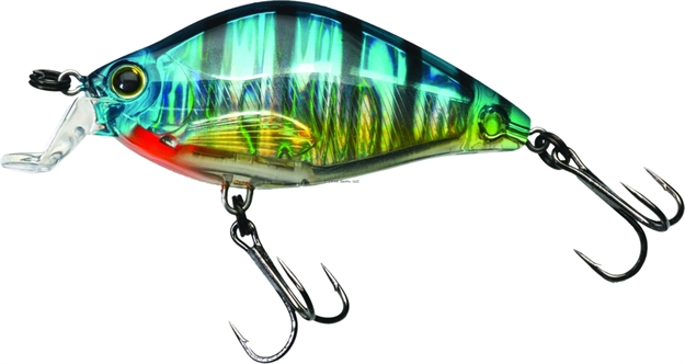 Picture of Yo-Zuri 3Ds Flat Crank Rattling Crankbait, 2 1/4", 1/4 Oz, Holographic Bluegill, Floating