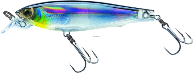 Picture of Yo-Zuri 3Ds Minnow Jerkbait, 2 3/4", 1/4 Oz, Holographic Black Silver, Suspending