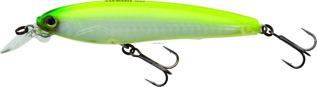 Picture of Yo-Zuri 3Ds Minnow Jerkbait, 4", 9/16 Oz, Luminescent Aurora Chartreuse, Suspending