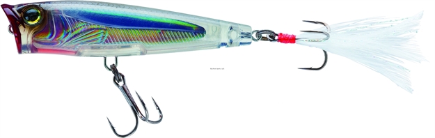 Picture of Yo-Zuri 3Ds Popper, 2 5/8", 1/4 Oz, Holographic Ghost Shad, Floating