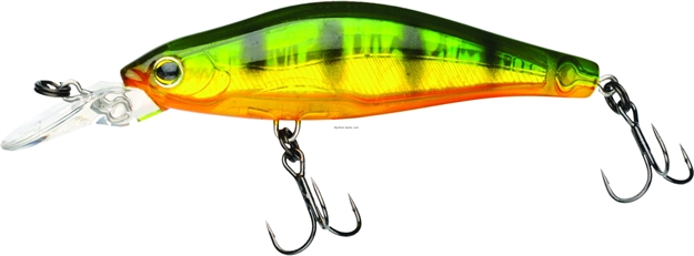 Picture of Yo-Zuri 3Ds Shad Shallow Runner, 2 5/8", 1/4 Oz, Holographic Perch, Suspending