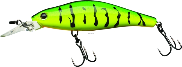 Picture of Yo-Zuri 3Ds Shad Shallow Runner, 2 5/8", 1/4 Oz, Hot Tiger, Suspending