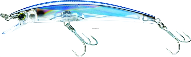 Picture of Yo-Zuri Crystal 3D Minnow, 3 1/2", 1/4 Oz, Blue Silver, Floating
