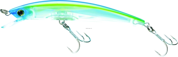 Picture of Yo-Zuri Crystal 3D Minnow, 3 1/2", 1/4 Oz, Blue Yellow, Floating