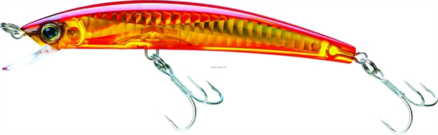 Picture of Yo-Zuri Crystal 3D Minnow, 3 1/2", 1/4 Oz, Gold Red, Floating