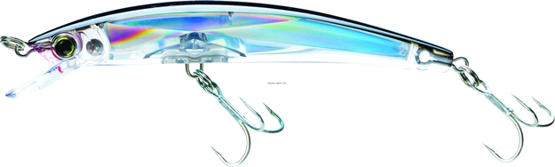 Picture of Yo-Zuri Crystal 3D Minnow, 3 1/2", 1/4 Oz, Silver Black, Floating F1145C4