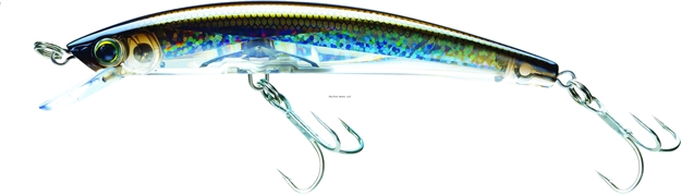Picture of Yo-Zuri Crystal 3D Minnow, 3 1/2", 1/4 Oz, Silver Bronze, Floating