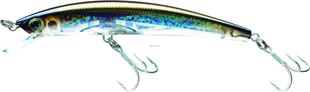 Picture of Yo-Zuri Crystal 3D Minnow, 4 3/8", 1/2 Oz, Silver Bronze, Floating