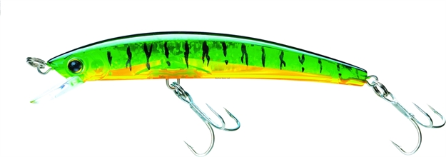 Picture of Yo-Zuri Crystal 3D Minnow, 5 1/4", 7/8 Oz, Hot Tiger, Sinking