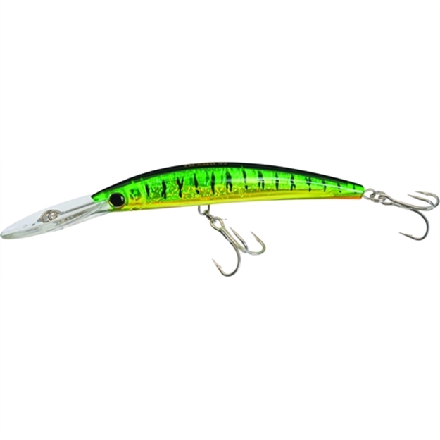 Picture of Yo-Zuri Crystal 3D Minnow Deep Diver, 6", 1 3/8 Oz, Hot Tiger, Floating