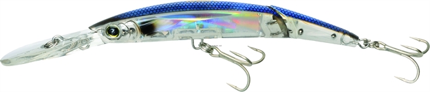Picture of Yo-Zuri Crystal 3D Minnow Deep Diver Jointed, 5 1/4", 7/8 Oz, Blue Silver, Floating