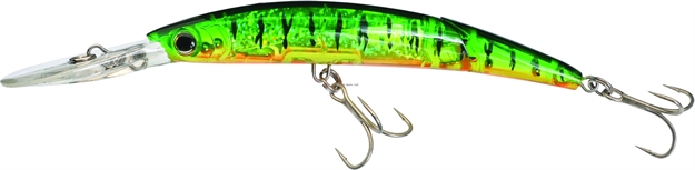 Picture of Yo-Zuri Crystal 3D Minnow Deep Diver Jointed, 5 1/4", 7/8 Oz, Hot Tiger, Floating