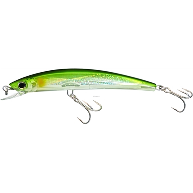 Picture of Yo-Zuri Crystal 3D Minnow Magnum, 6 1/2", 1 1/2 Oz, Green Silver, Floating