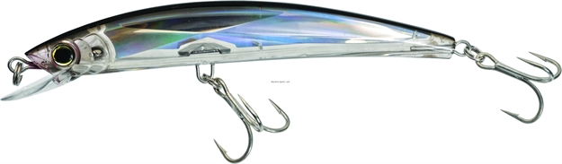 Picture of Yo-Zuri Crystal 3D Minnow Magnum, 6 1/2", 1 1/2 Oz, Silver Black, Floating