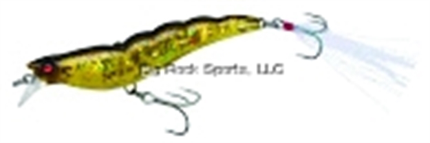 Picture of Yo-Zuri Crystal 3D Shrimp Mylar Tinsel Tail, 3 1/2", 7/16 Oz, Olive, Sinking R1162HOV