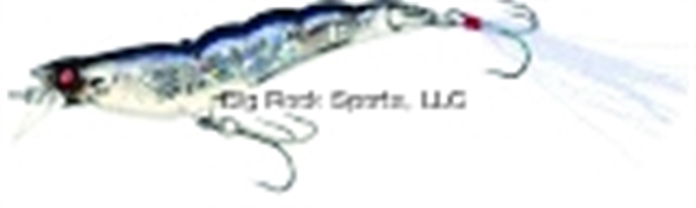 Picture of Yo-Zuri Crystal 3D Shrimp Mylar Tinsel Tail, 3 1/2", 7/16 Oz, Pearl Blue, Sinking