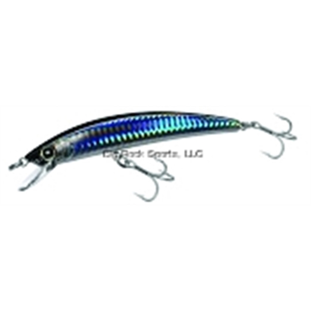 Picture of Yo-Zuri Crystal Minnow, 3 1/2", 1/4 Oz, Silver Black, Suspending