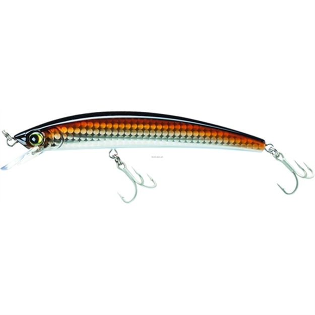 Picture of Yo-Zuri Crystal Minnow, 4 3/8", 1/2 Oz, Holographic Bronze Shiner, Suspending