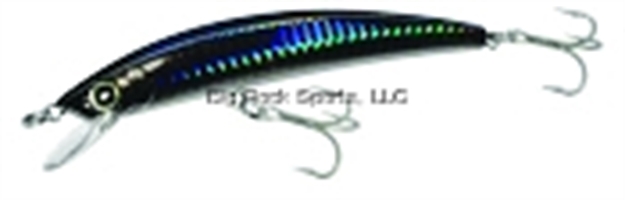 Picture of Yo-Zuri Crystal Minnow, 4 3/8", 7/16 Oz, Ghost Black, Floating