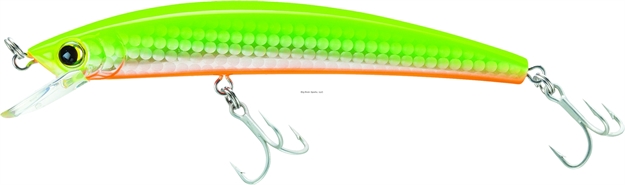 Picture of Yo-Zuri Crystal Minnow, 4 3/8", 7/16 Oz, Holographic Chartreuse, Floating