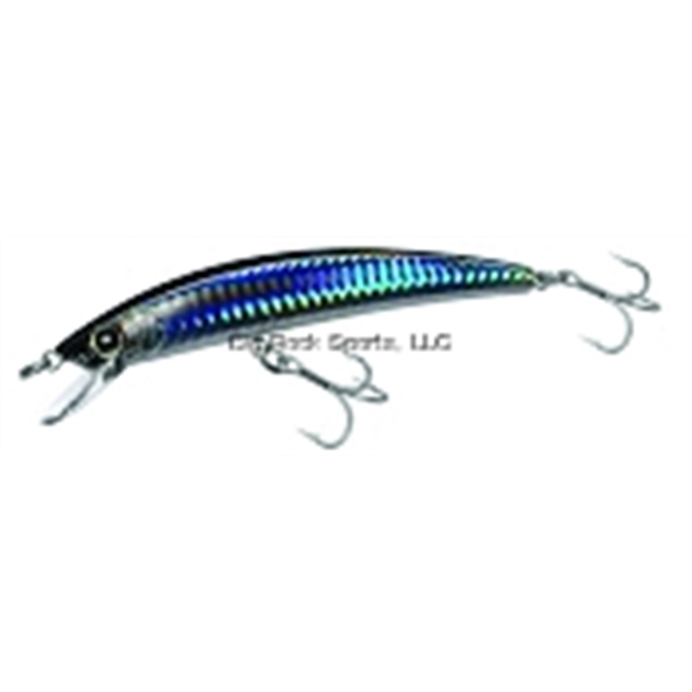 Picture of Yo-Zuri Crystal Minnow, 5 1/4", 3/4 Oz, Silver Black, Suspending