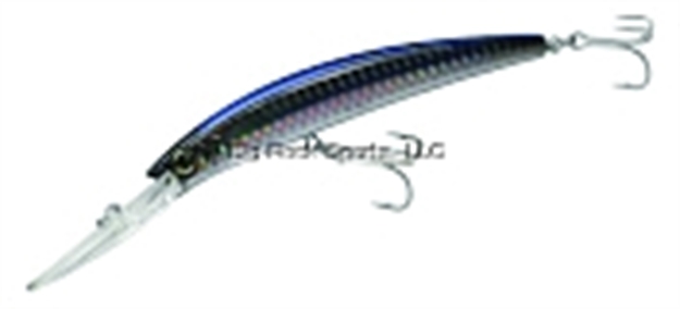 Picture of Yo-Zuri Crystal Minnow Deep Diver, 4 3/8", 9/16 Oz, Ghost Black, Floating