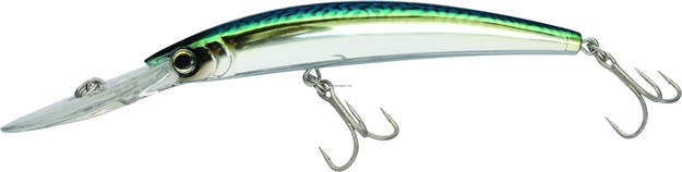 Picture of Yo-Zuri Crystal Minnow Deep Diver, 4 3/8", 9/16 Oz, Holographic Green Mackerel, Floating