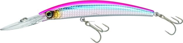 Picture of Yo-Zuri Crystal Minnow Deep Diver, 4 3/8", 9/16 Oz, Holographic Pink, Floating R1135HPK