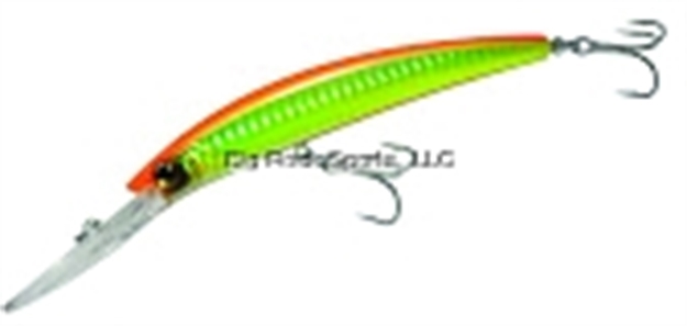 Picture of Yo-Zuri Crystal Minnow Deep Diver, 4 3/8", 9/16 Oz, Orange Back Gold, Floating
