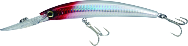 Picture of Yo-Zuri Crystal Minnow Deep Diver, 5 1/4", 7/8 Oz, Holographic Red Head, Floating R1136HRN