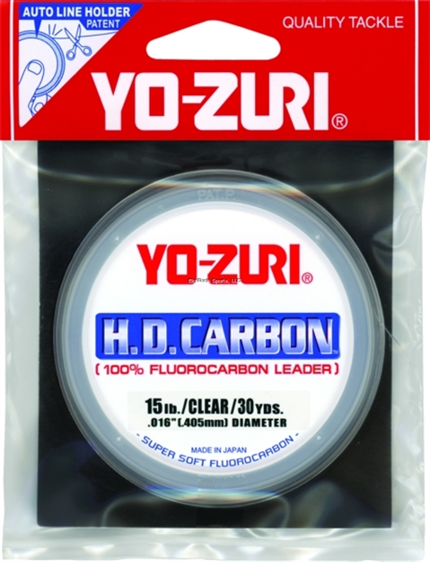 Picture of Yo-Zuri H.D. Carbon Fluorocarbon Leader 15Lb 30Yd Clear