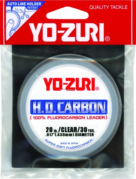Picture of Yo-Zuri H.D. Carbon Fluorocarbon Leader 20Lb 30Yd Clear