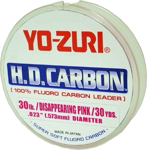 Picture of Yo-Zuri H.D. Carbon Fluorocarbon Leader Pink 30Lb 30Yds