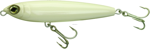Picture of Yo-Zuri Hydro Pencil Rattle Topwater Lure, 1Oz 5" 0 FT #1 Hooks Bone, Floating R1153BONE
