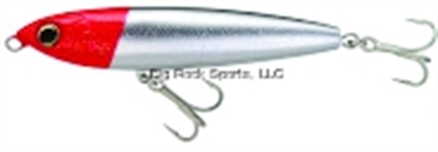 Picture of Yo-Zuri Hydro Pencil Rattle Topwater Lure, 5", 1 Oz, Red Head, Floating