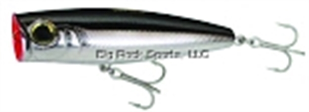 Picture of Yo-Zuri Hydro Popper, 4 3/4", 1 1/2 Oz, Black Silver, Floating