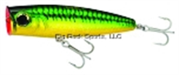 Picture of Yo-Zuri Hydro Popper, 4 3/4", 1 1/2 Oz, Green Mackerel, Floating