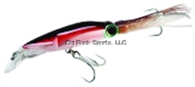 Picture of Yo-Zuri Hydro Squirt Squid-Tail Lure, 7 1/2", 1 3/8 Oz, Red Devil, Floating