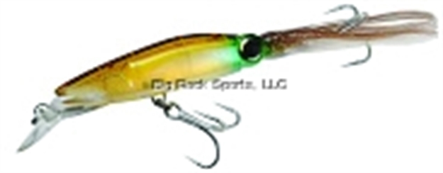 Picture of Yo-Zuri Hydro Squirt Squid-Tail Lure, 7 1/2", 1 3/8 Oz, Tiger Squid, Floating