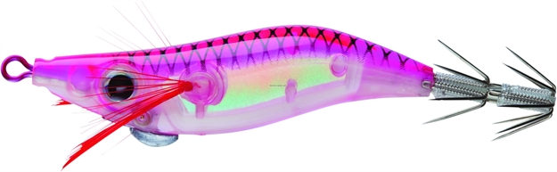 Picture of Yo-Zuri Mini Squid Jig, 2", 1/8 Oz, Luminous Pink, Floating